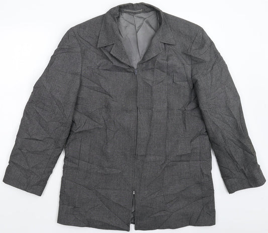 Mens UK Size M Tom Wolfe Grey Jacket