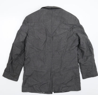 Mens UK Size M Tom Wolfe Grey Jacket