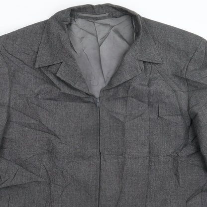 Mens UK Size M Tom Wolfe Grey Jacket
