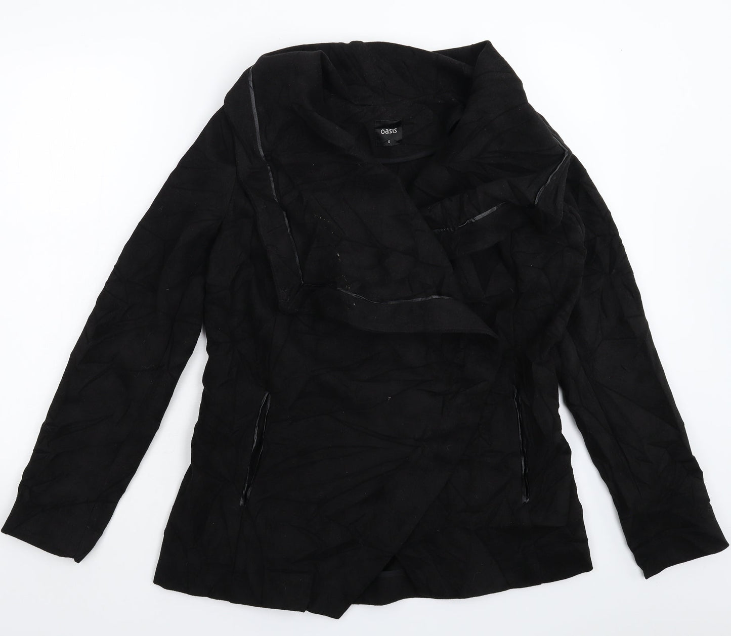Womens UK Size S Oasis Black Jacket