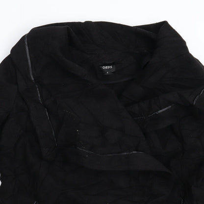 Womens UK Size S Oasis Black Jacket
