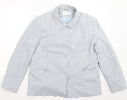 Womens UK Size 20 AMARANTO Regular Grey Blazer