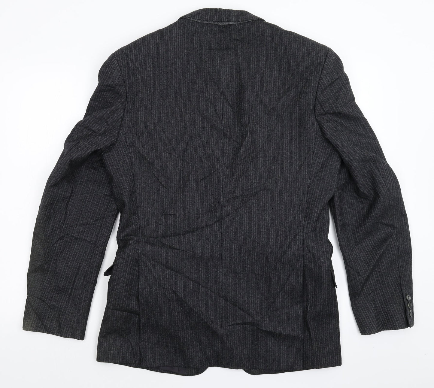 Mens UK Size 38 Burton Regular Black Suit Jacket