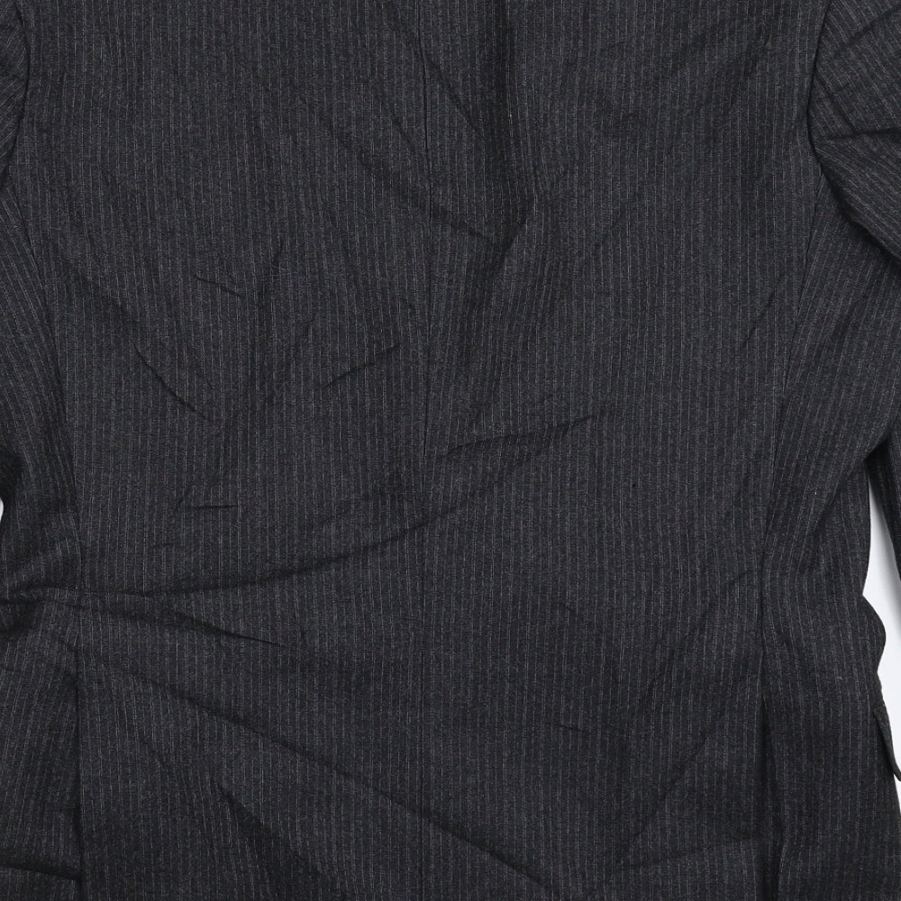 Mens UK Size 38 Burton Regular Black Suit Jacket