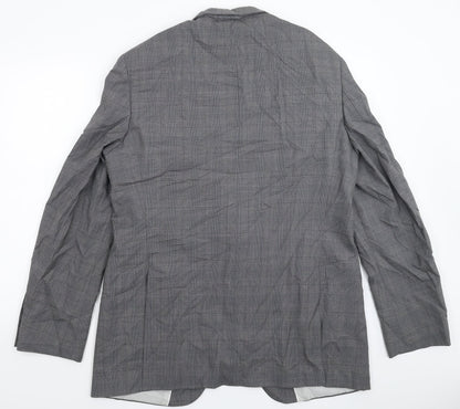 Mens UK Size 42 Marks and Spencer Regular Grey Suit Jacket