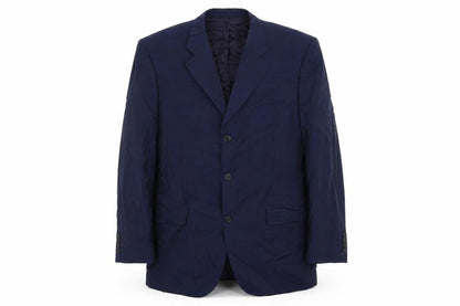 Bruno Kirches Mens Blue   Jacket Suit Jacket Size 44