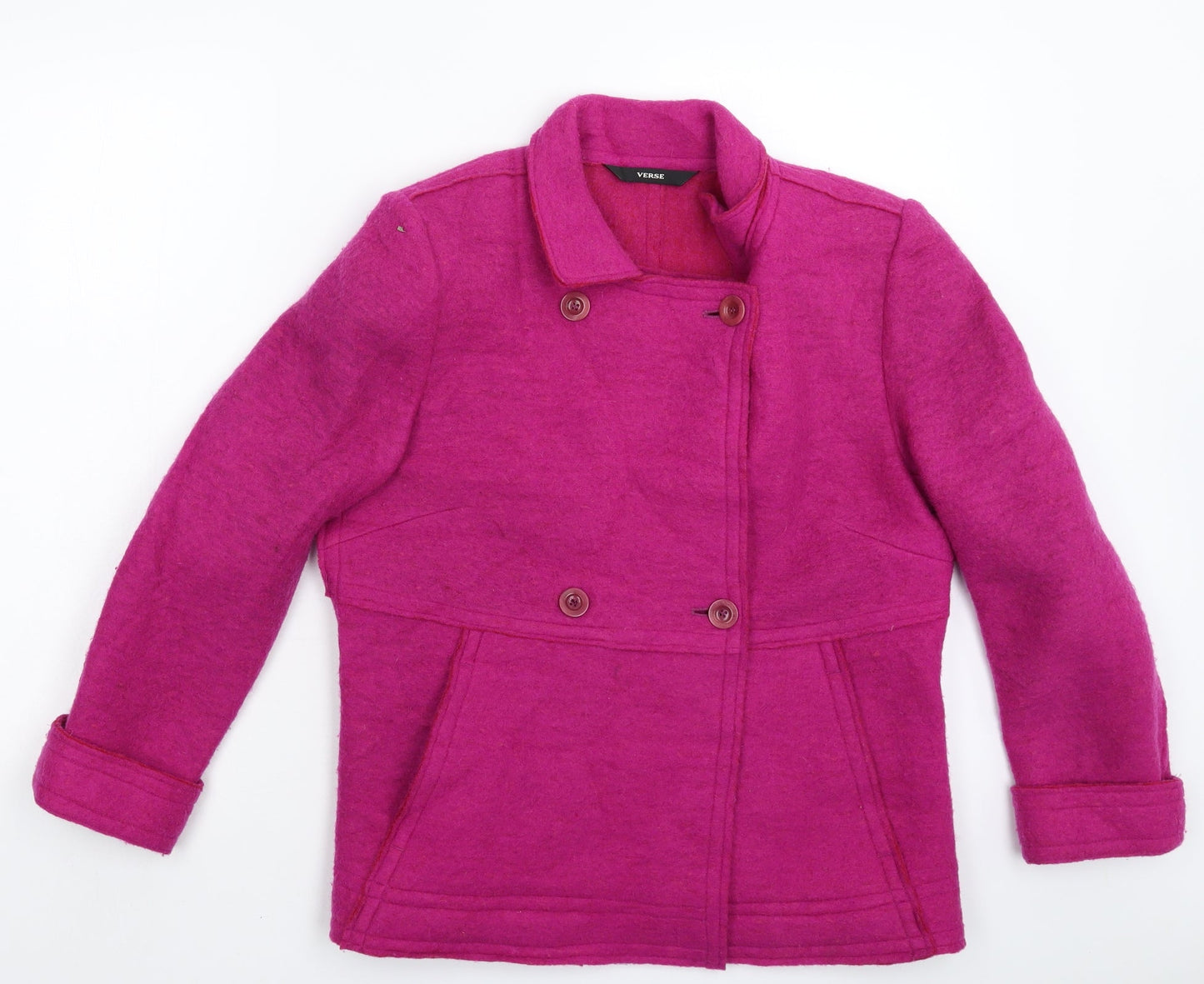 Verse Womens Pink   Jacket Blazer Size L