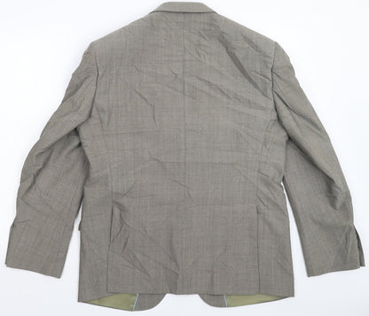 Mens UK Size 40 Marks and Spencer Regular Grey Suit Jacket