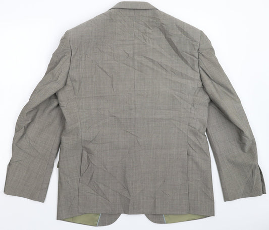 Mens UK Size 40 Marks and Spencer Regular Grey Suit Jacket
