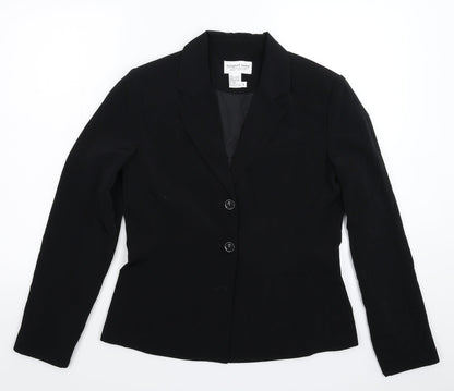 Newport News Womens Black   Jacket Suit Jacket Size M