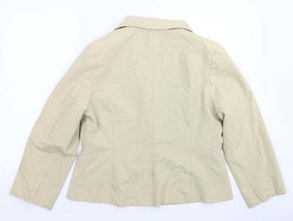 Atmosphere Womens Beige   Jacket Suit Jacket Size 18