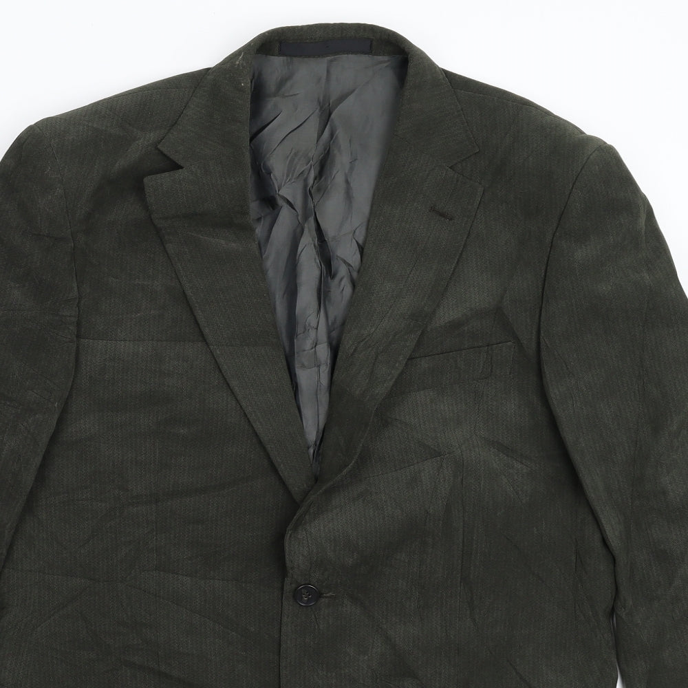Mens UK Size 38 Marks and Spencer Regular Grey Suit Jacket
