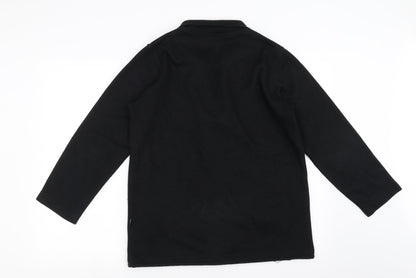 intown Womens Black   Full Zip Jumper Size XS
