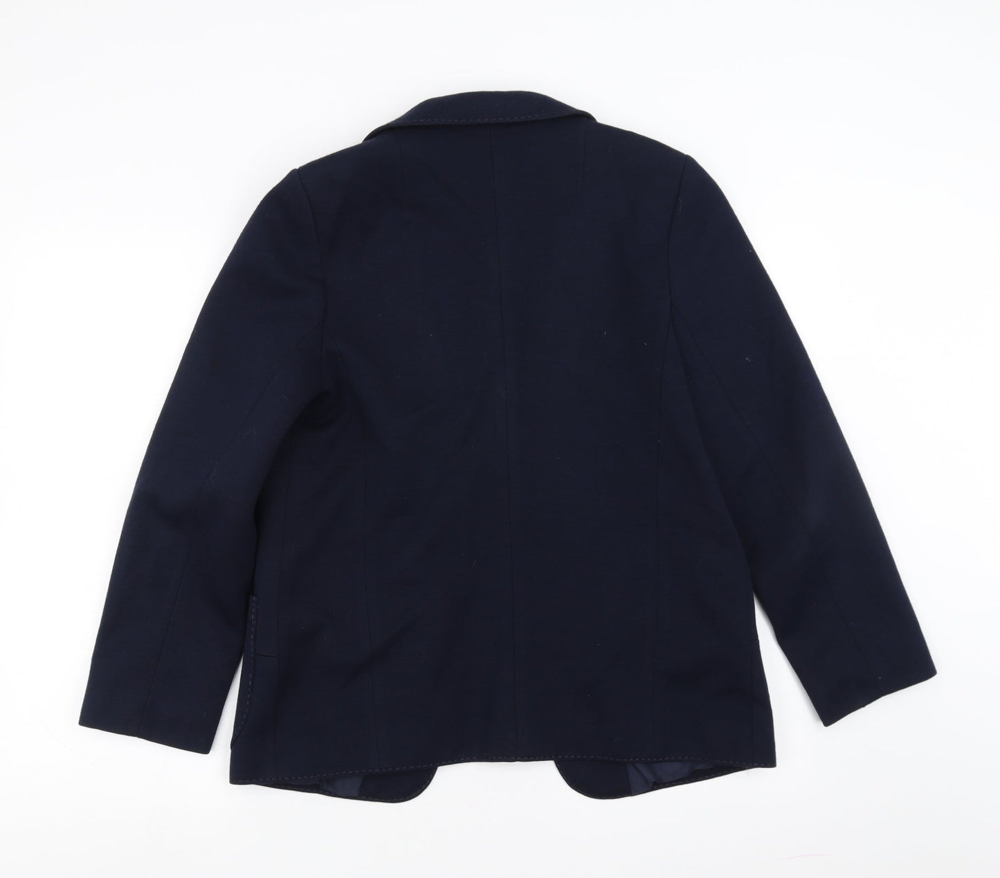 Womens UK Size 12 Preworn Regular Blue Blazer