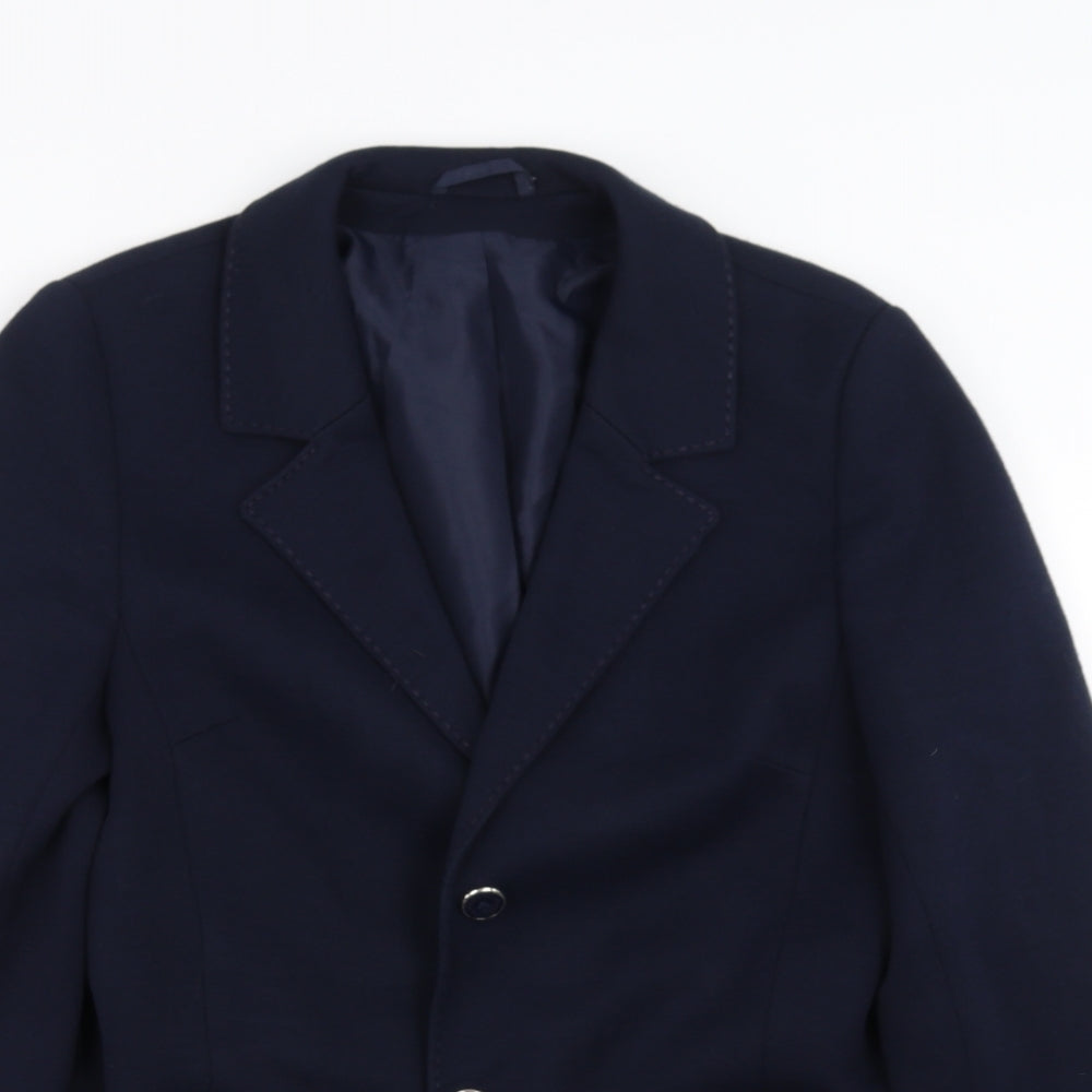 Womens UK Size 12 Preworn Regular Blue Blazer