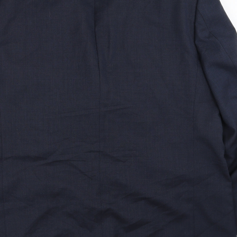 Mens UK Size 44 James Barry Regular Blue Suit Jacket