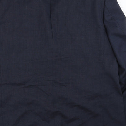 Mens UK Size 44 James Barry Regular Blue Suit Jacket