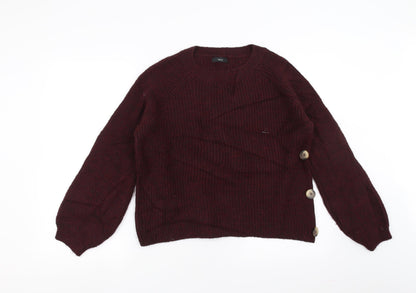 M&Co Womens Purple   Pullover Jumper Size 12