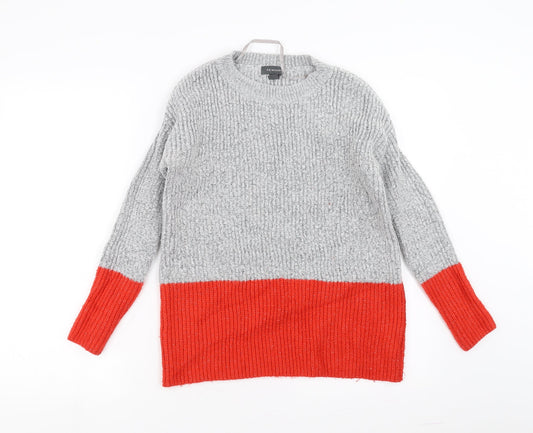 Primark Womens Grey   Pullover Jumper Size S