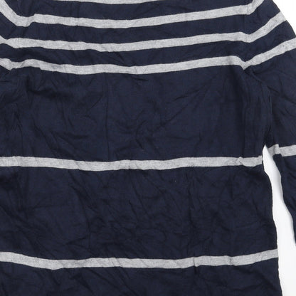 Betty Barclay Womens Blue Striped  Pullover Jumper Size 12
