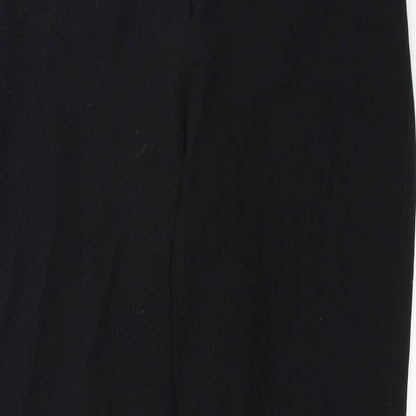 Womens UK Size 12 Marks and Spencer Regular Fit  Black Trousers