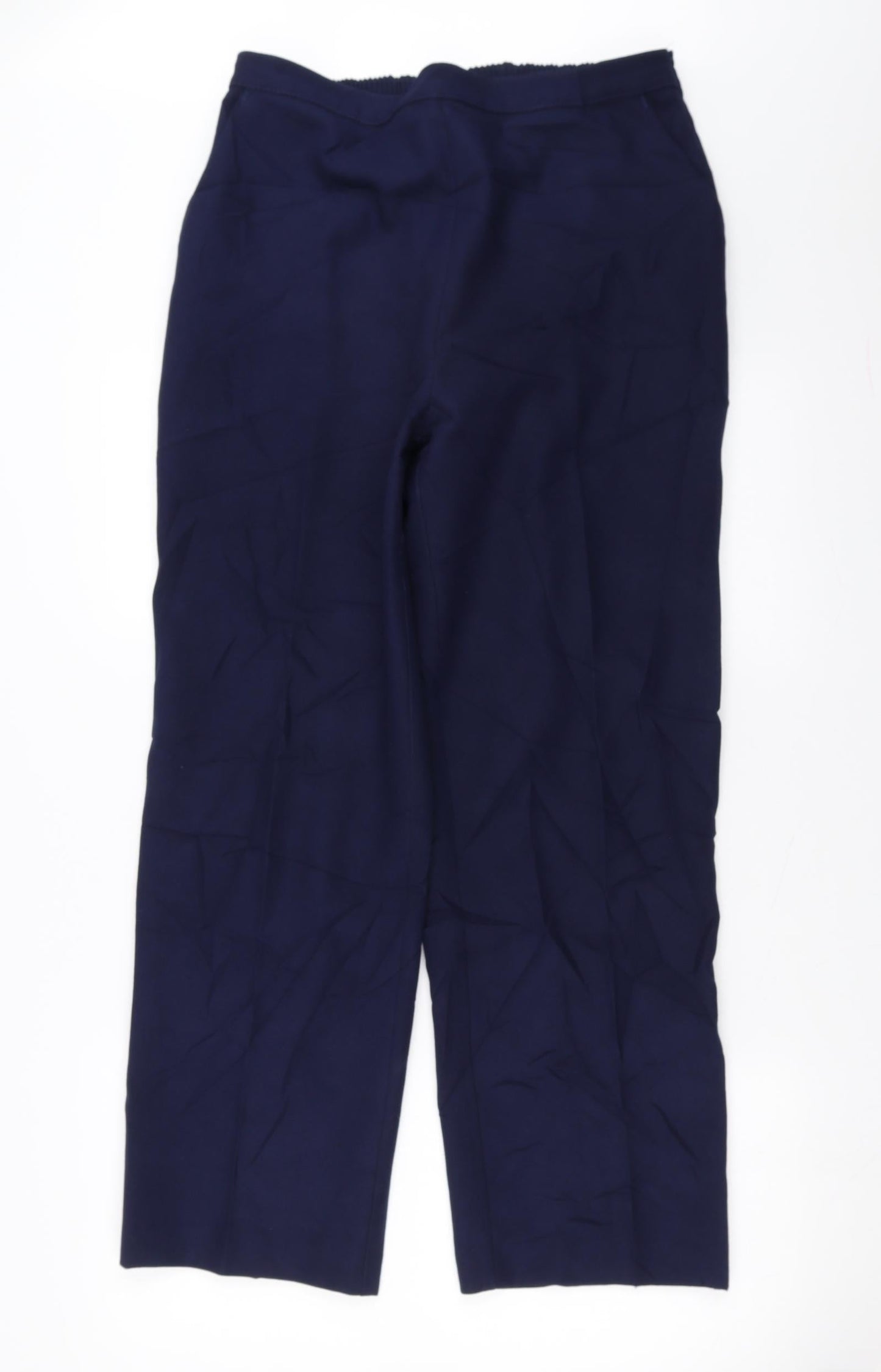 st Michael Womens Blue   Trousers  Size 18 L29 in