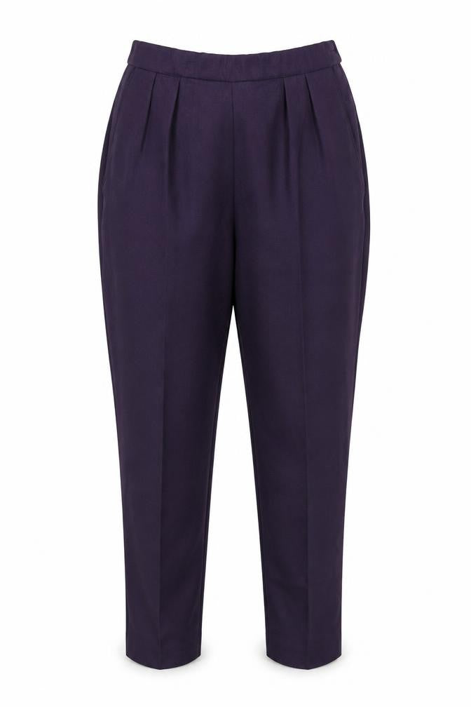 Womens UK Size 12 Slimtru Regular Fit  Purple Trousers