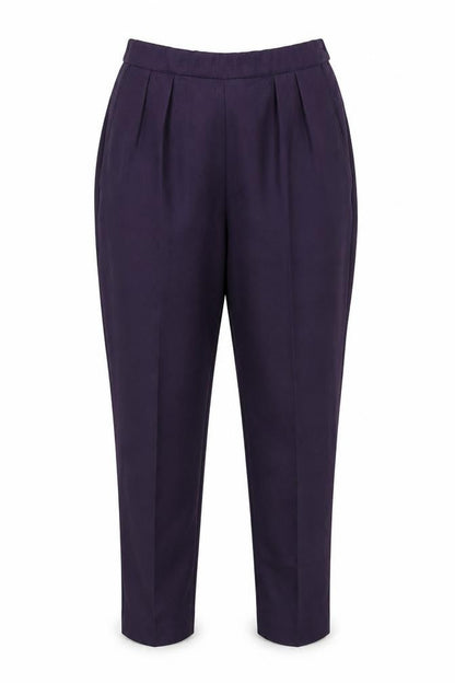 Womens UK Size 12 Slimtru Regular Fit  Purple Trousers