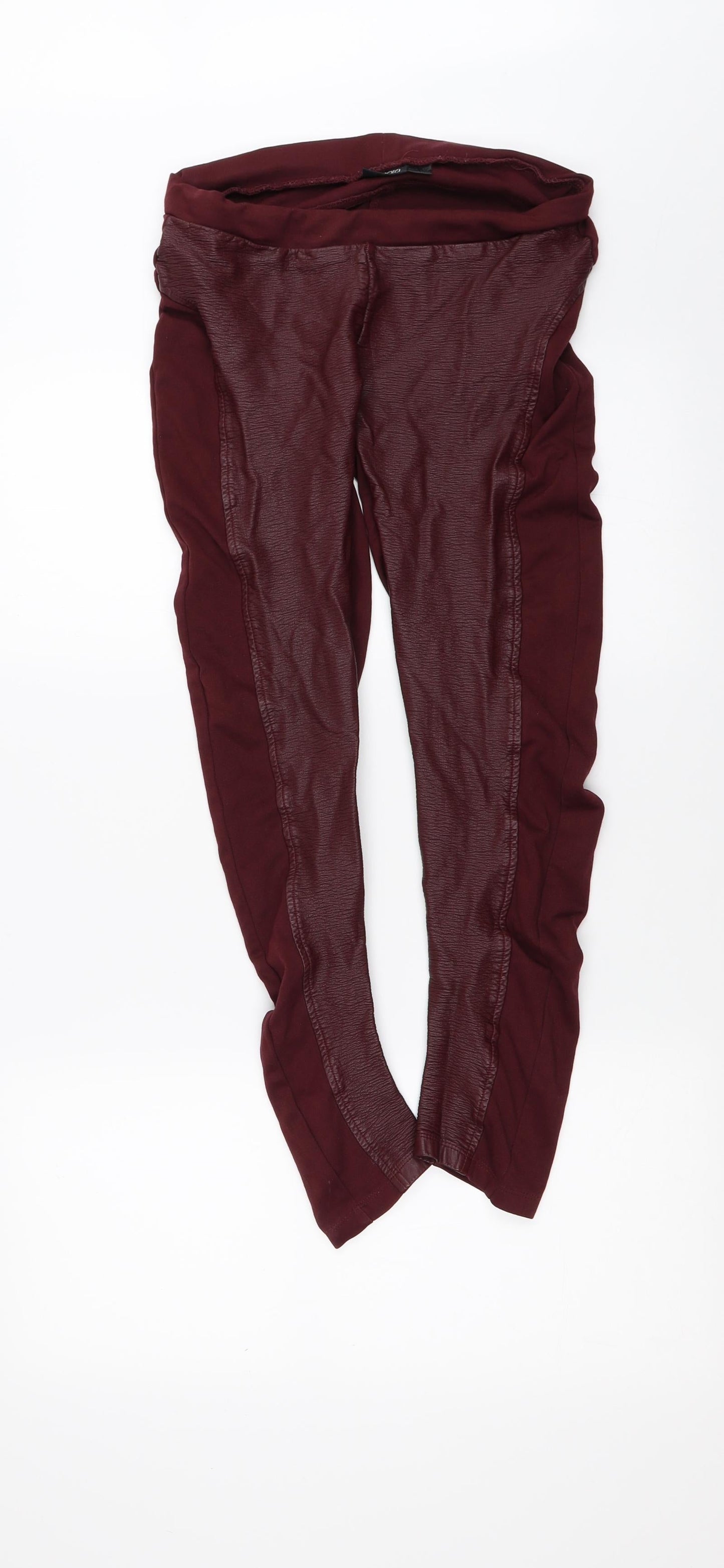 Womens UK Size S ESMARA  Carrot Red Leggings