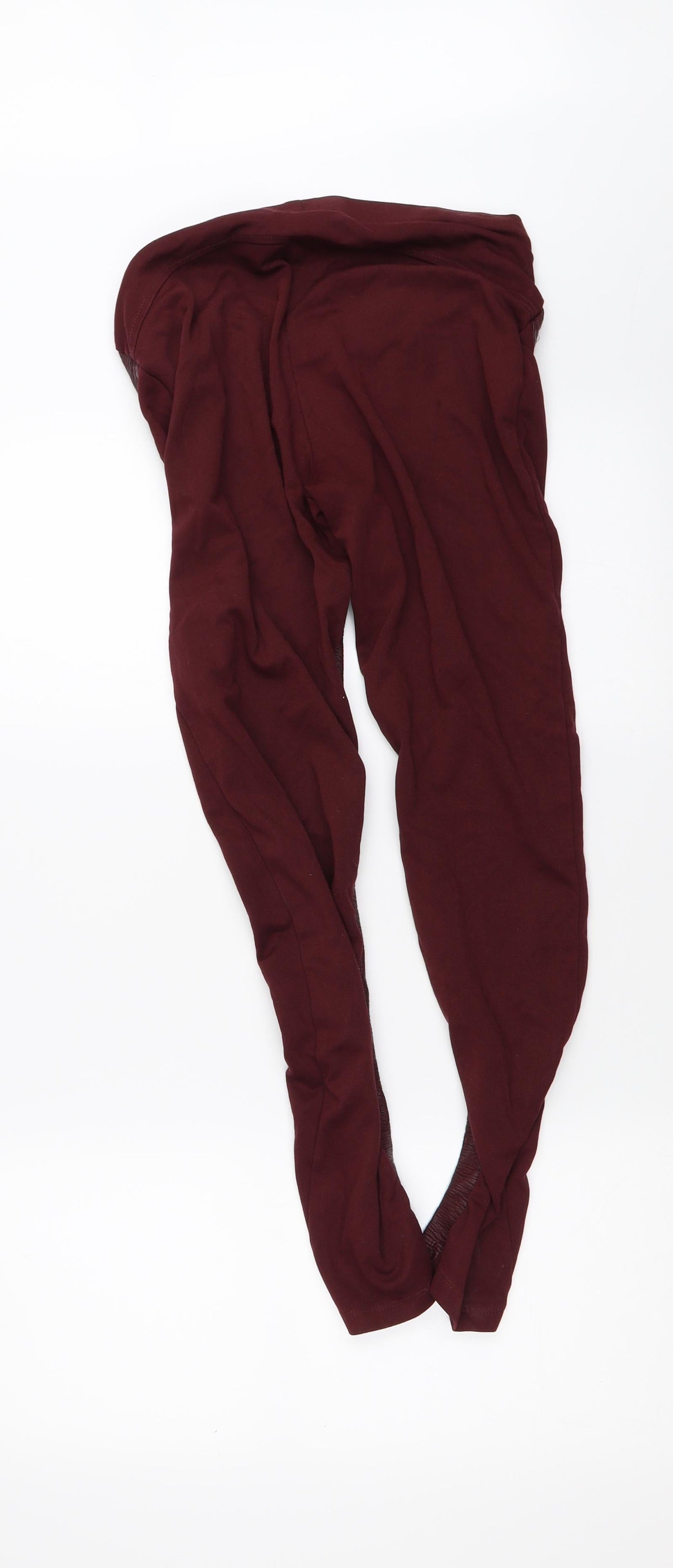 Womens UK Size S ESMARA  Carrot Red Leggings