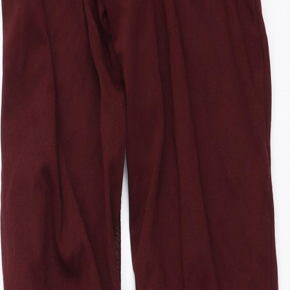 Womens UK Size S ESMARA  Carrot Red Leggings