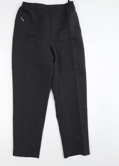 newfashion Womens Grey   Trousers  Size 36 L28 in