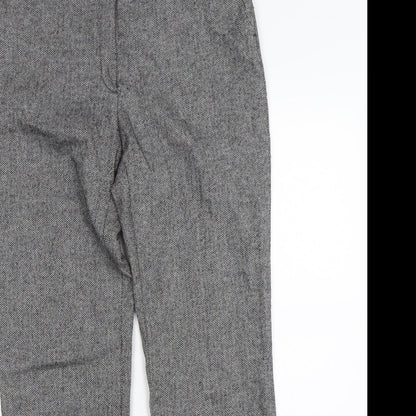 Raphaël Womens Grey    Trousers Size 12 L27.5 in
