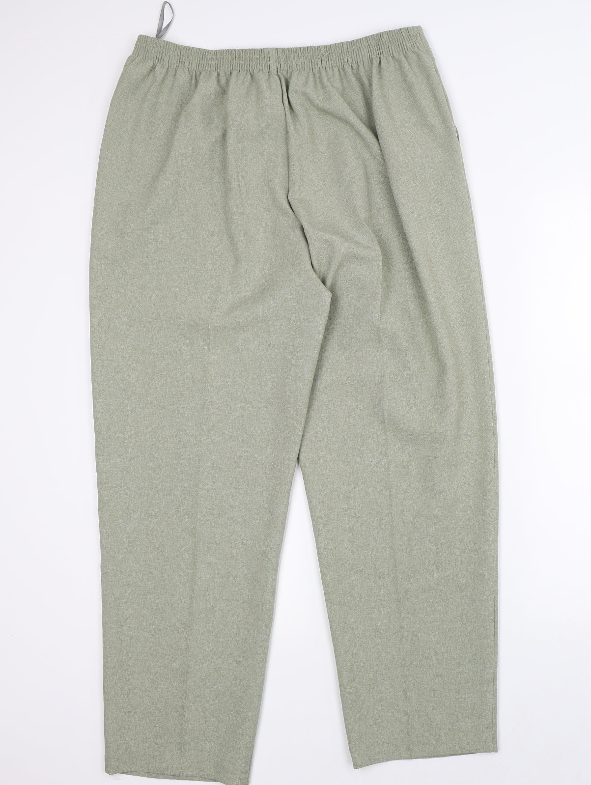 Womens UK Size 16 Classic Regular Fit  Green Trousers