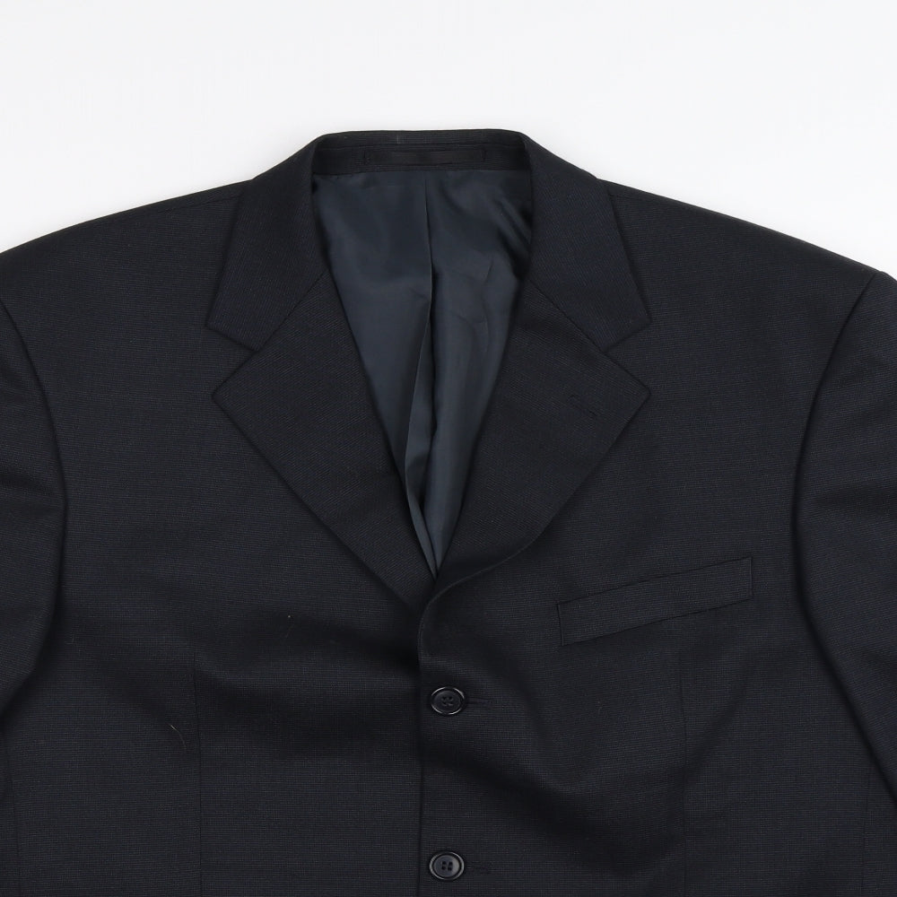Mens UK Size 42 BHS Regular Grey Suit Jacket