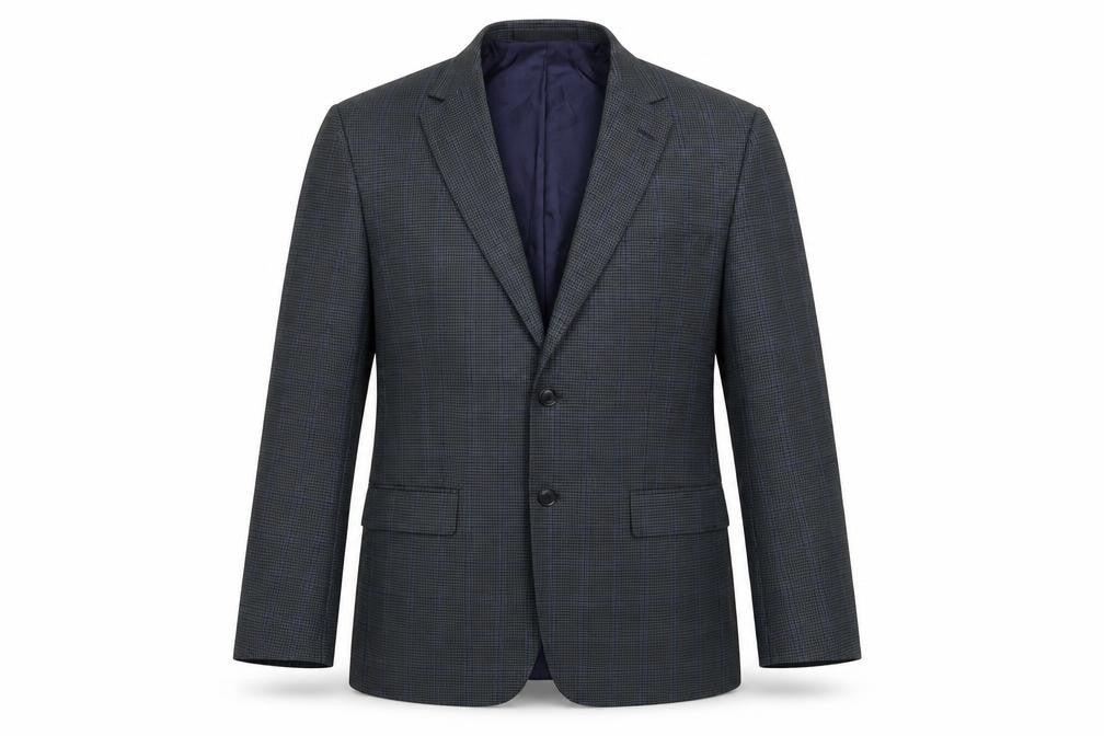 Mens UK Size 38 Marks and Spencer Regular Blue Suit Jacket