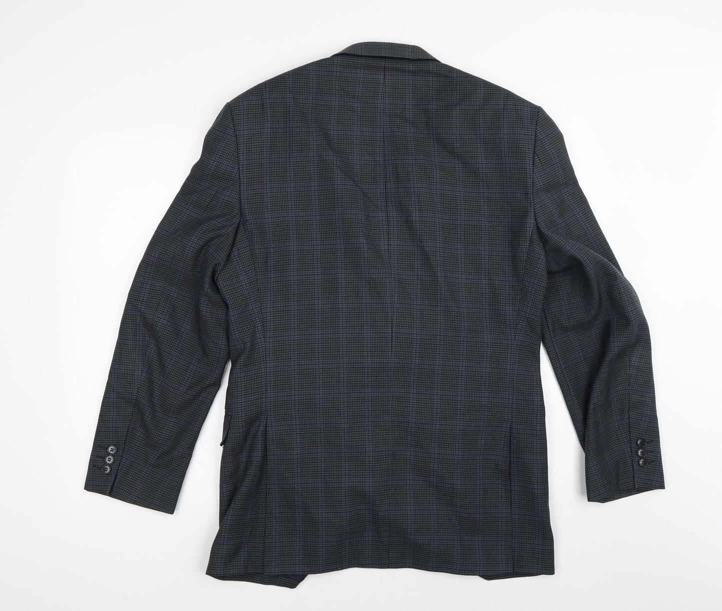 Mens UK Size 38 Marks and Spencer Regular Blue Suit Jacket