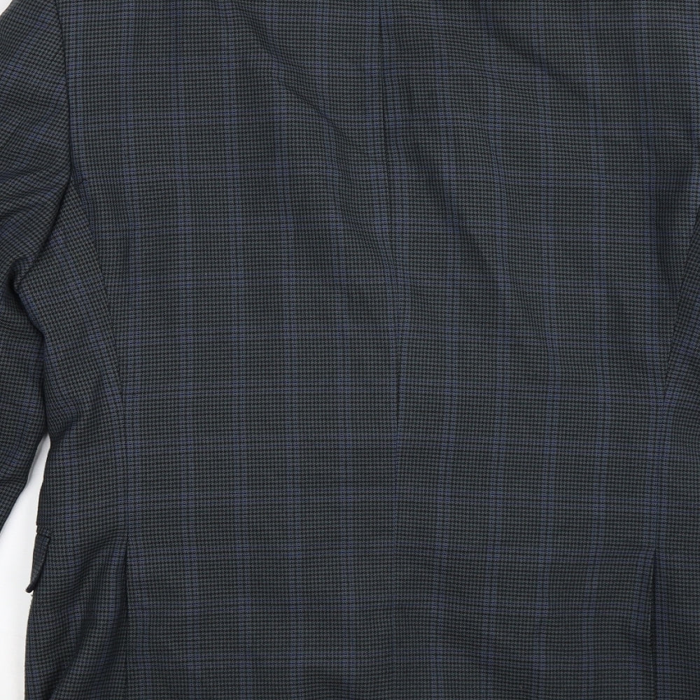 Mens UK Size 38 Marks and Spencer Regular Blue Suit Jacket
