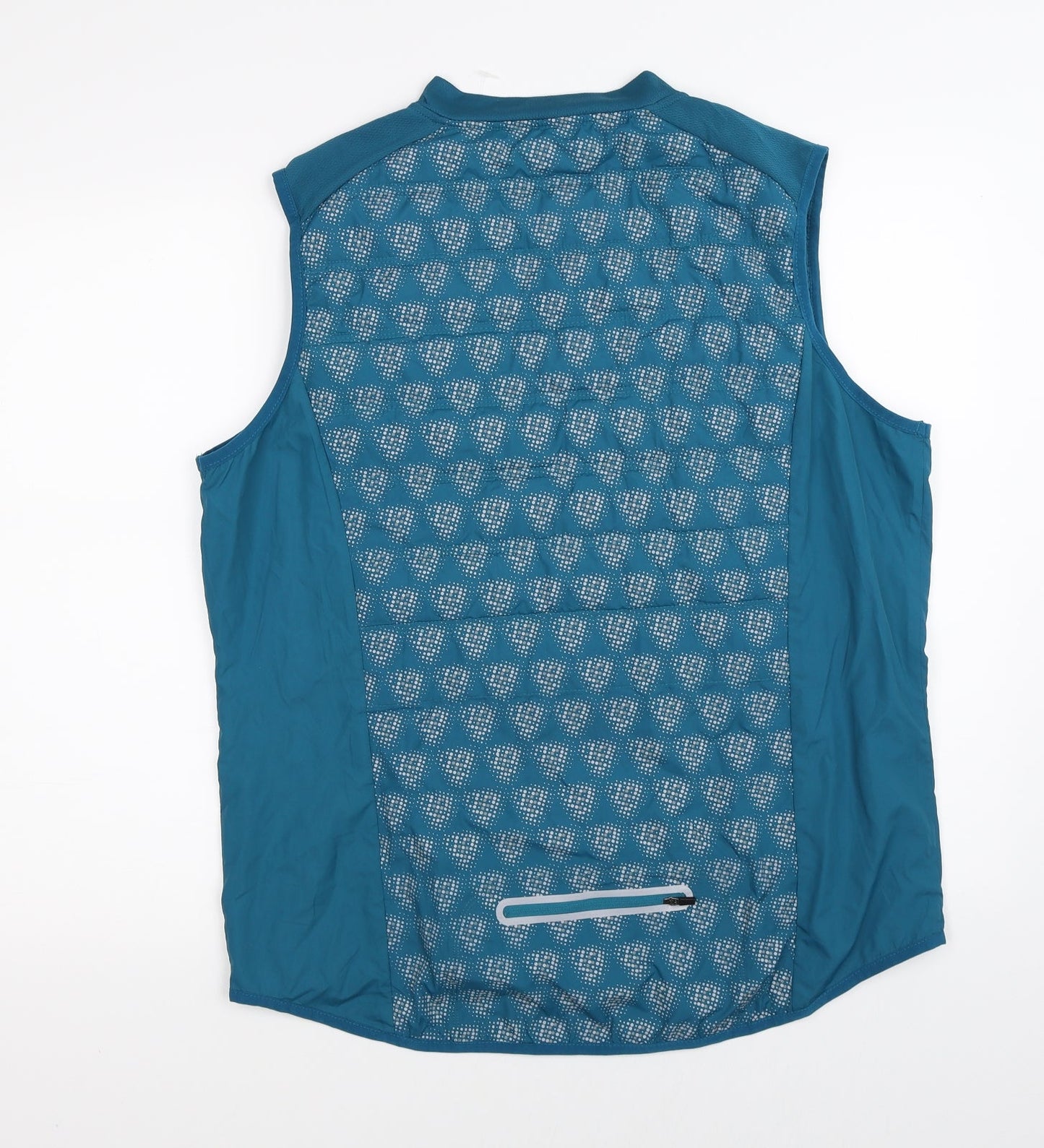 Womens UK Size L Crane Blue Gilet