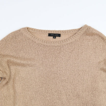 New Look Womens Beige   Pullover Jumper Size M