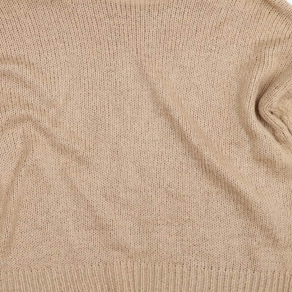 New Look Womens Beige   Pullover Jumper Size M