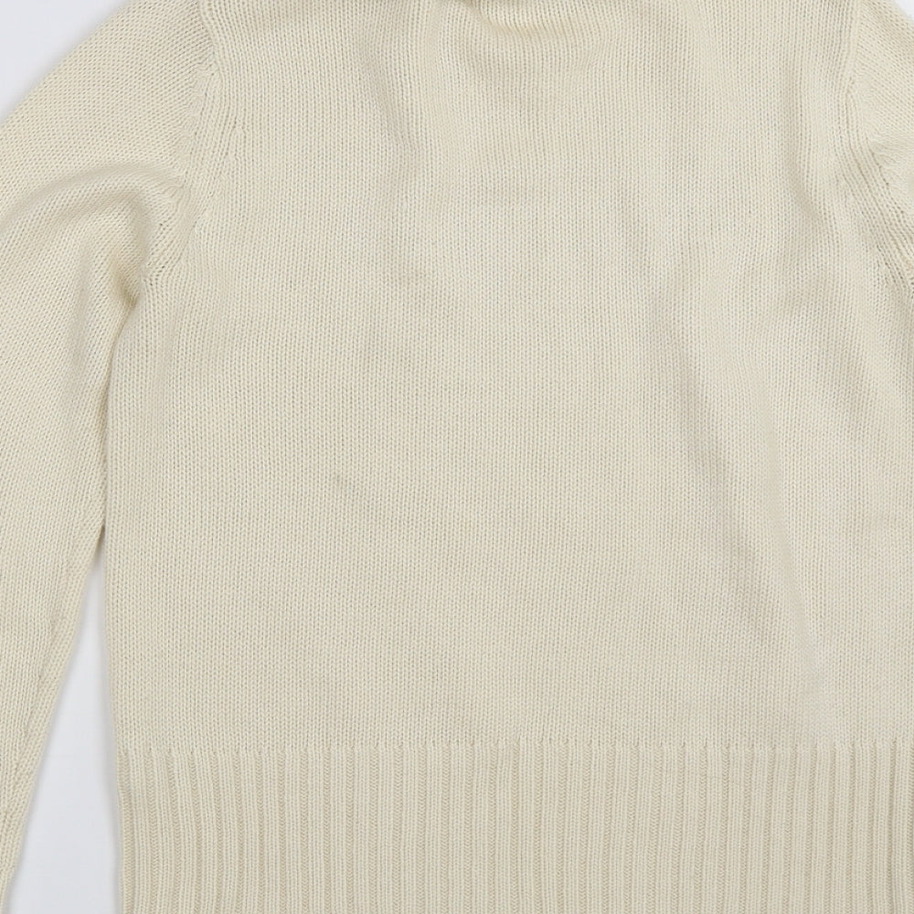 Dorothy Perkins Womens Ivory   Pullover Jumper Size 14