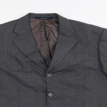 Mens UK Size 42 British Tailor Regular Grey Suit Jacket