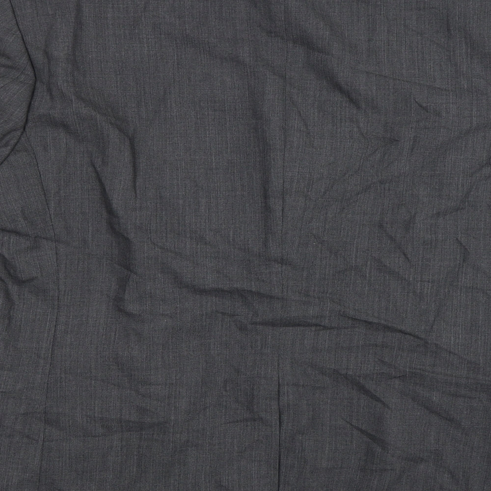 Mens UK Size 42 British Tailor Regular Grey Suit Jacket