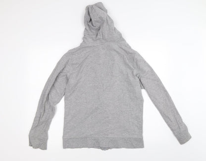 Blue Motion Womens Grey   Full Zip Hoodie Size M