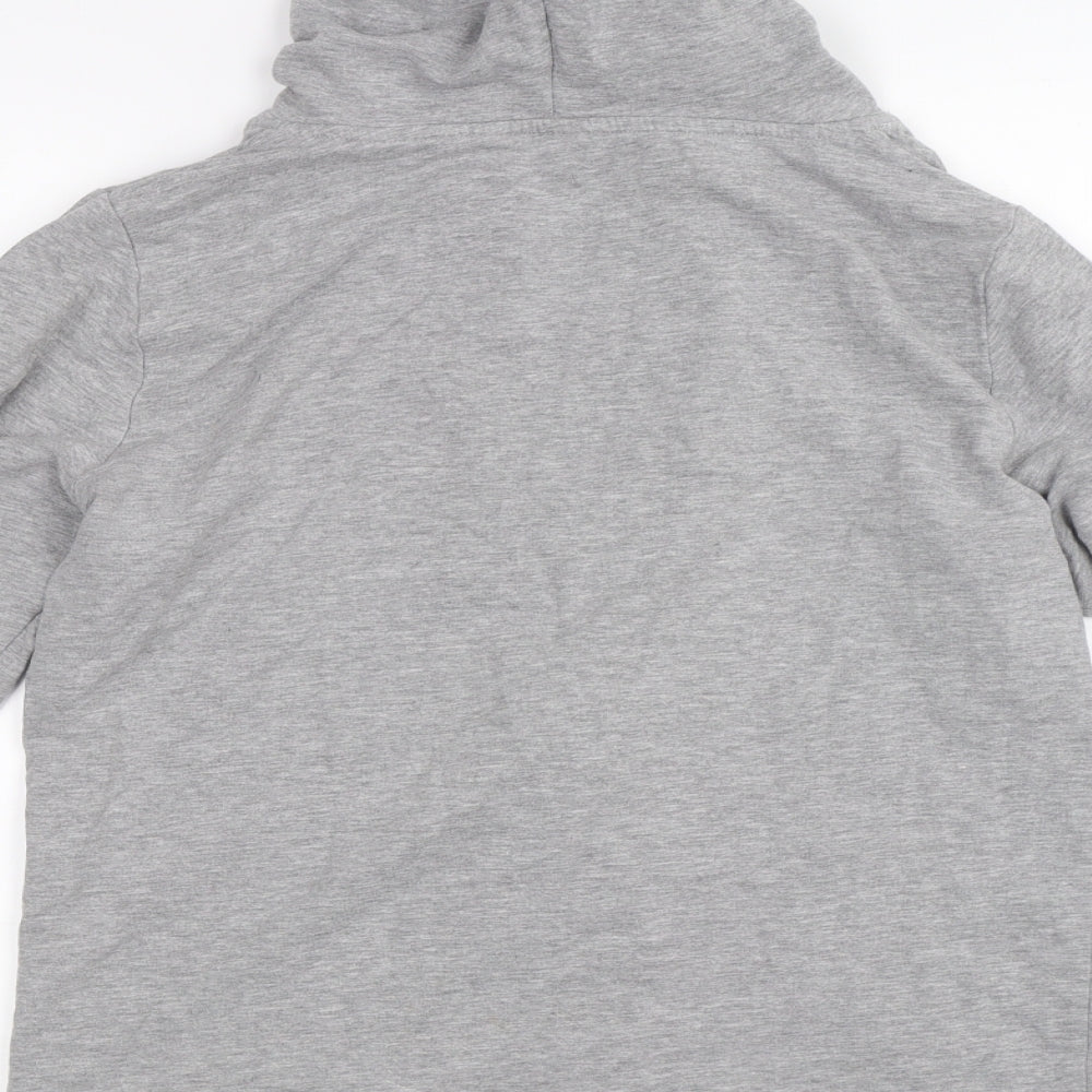 Blue Motion Womens Grey   Full Zip Hoodie Size M