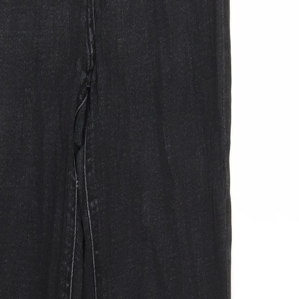 Matalan Womens Black  Denim Skinny Jeans Size 8 L27 in