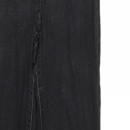 Matalan Womens Black  Denim Skinny Jeans Size 8 L27 in