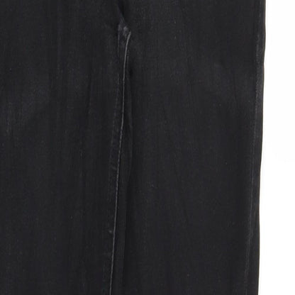 Matalan Womens Black  Denim Skinny Jeans Size 8 L28.5 in