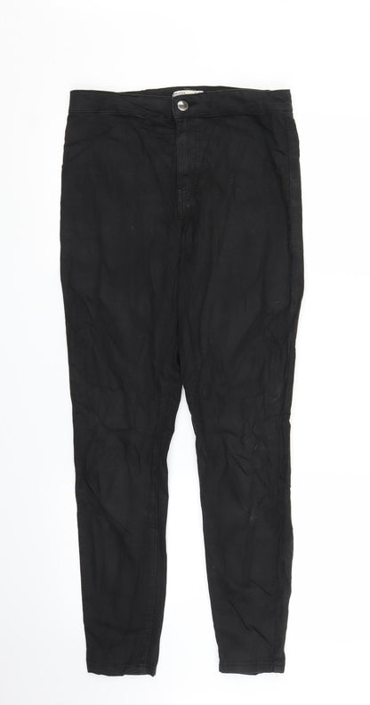 Bershka Womens Black   Skinny Jeans Size 10 L26 in